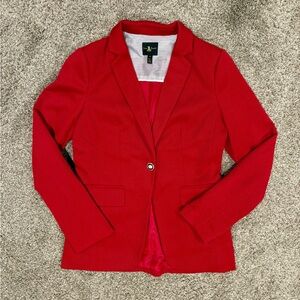 Jules & Leopold Bold Dark Red Blazer